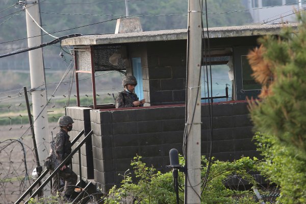 North and South Korea exchange cross-border fire